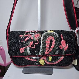 Made in india dragon beaded bag